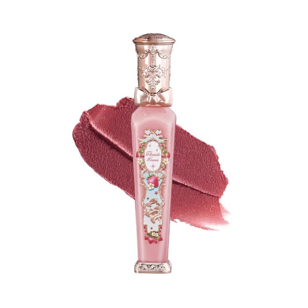 Flower Knows Strawberry Rococo Cloud Lip Cream s06 Tea Break NIB